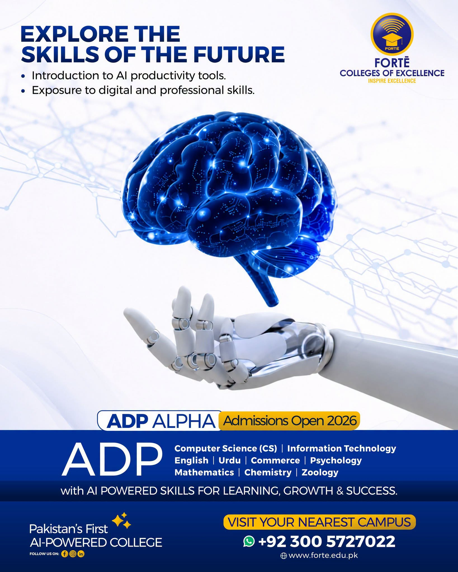 Fortē static post — Explore the Skills of the Future, ADP Alpha