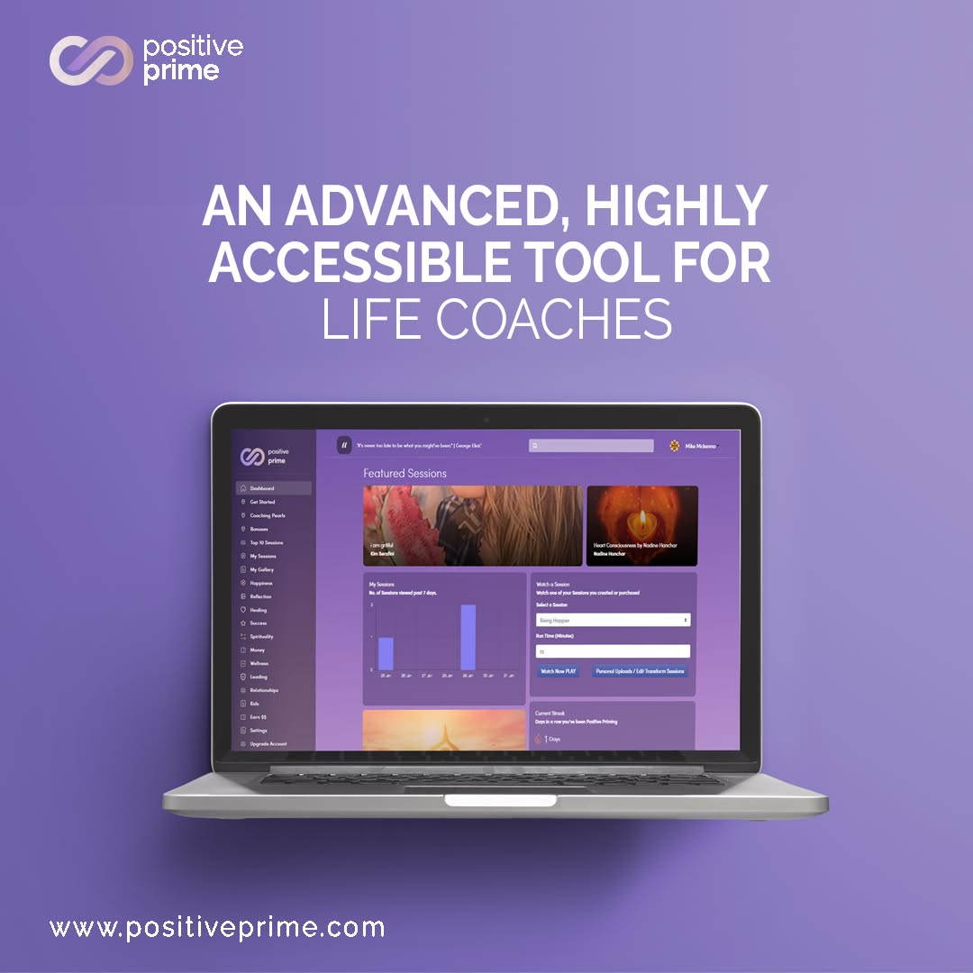 Positive Prime — An advanced, highly accessible tool for life coaches
